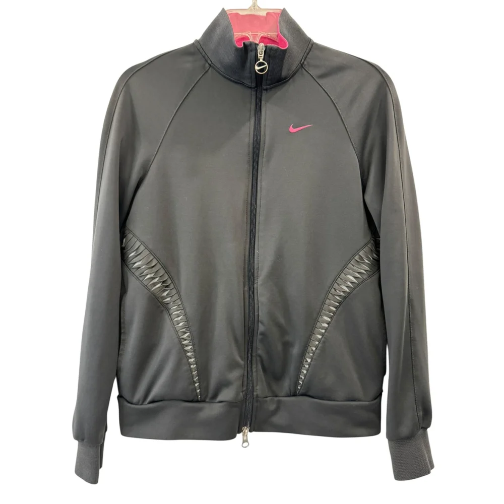 Nike Gray Track Jacket Size M